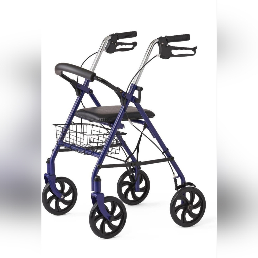 Medline Guardian Basic Steel Rollator Walker